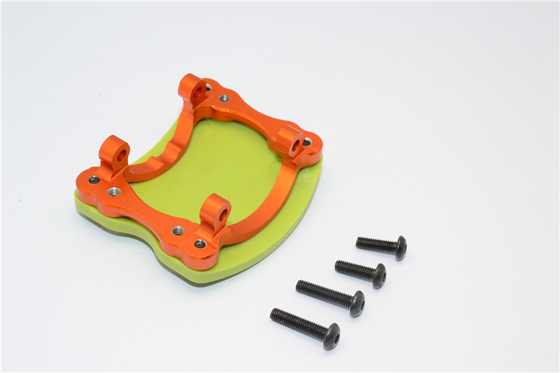 HPI CRAWLER KING ALLOY + PLASTIC Front/Rear AXLE PROTECTOR MOUNT - SET CK168F/R